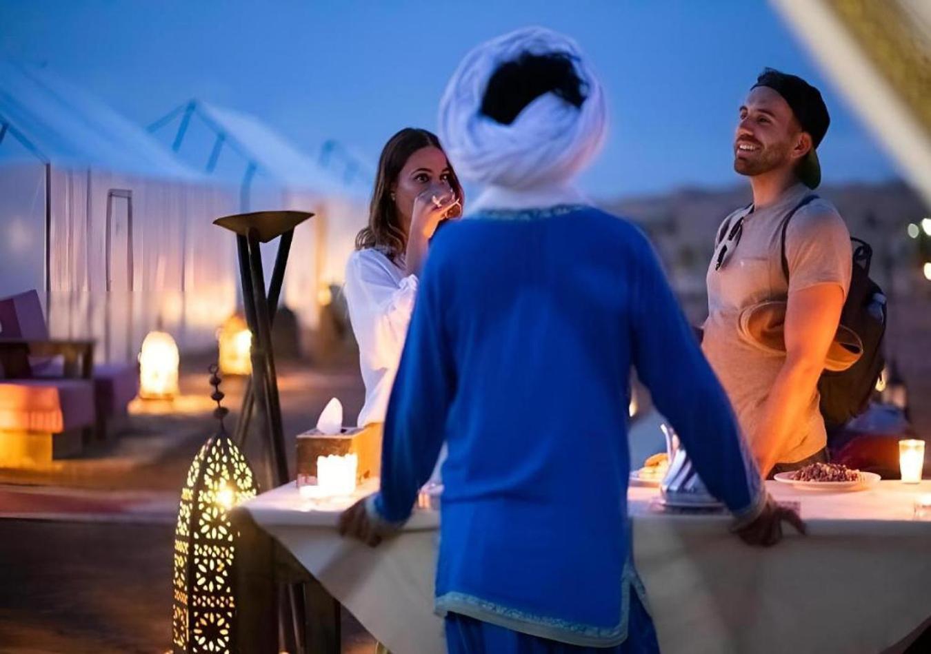 Merzouga Nomadic Luxury Camp Exterior photo