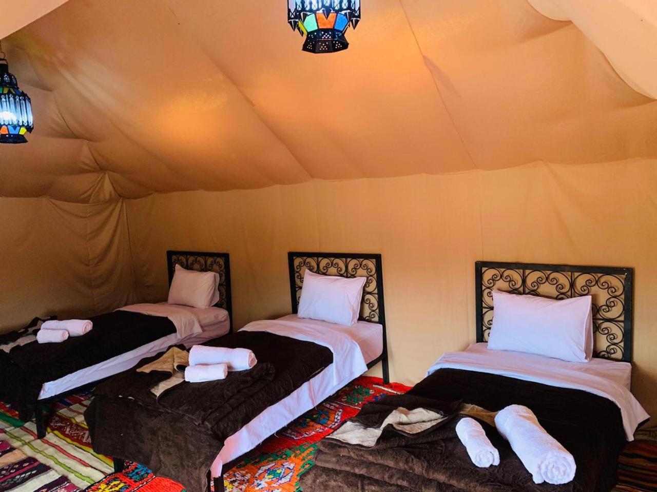 Merzouga Nomadic Luxury Camp Exterior photo