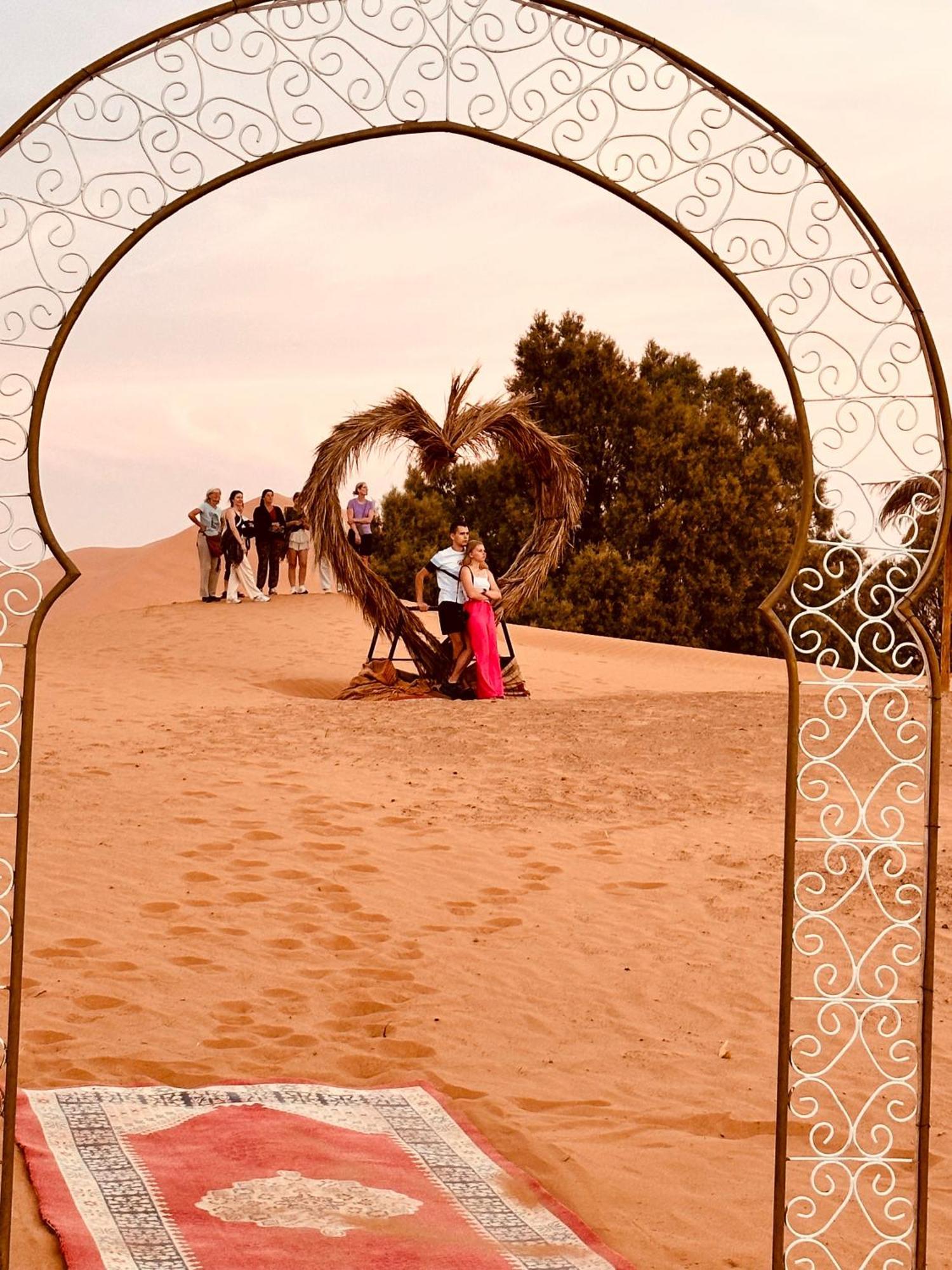 Merzouga Nomadic Luxury Camp Exterior photo