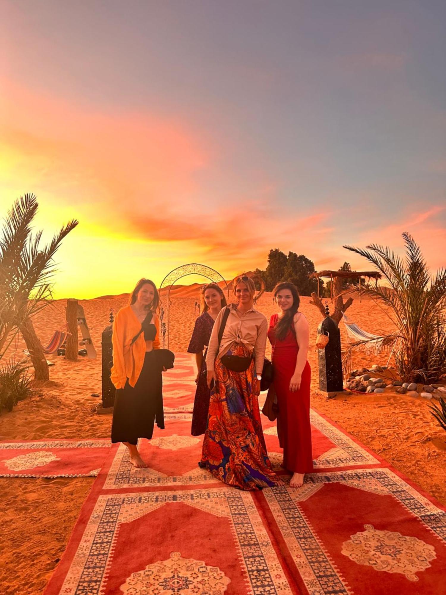 Merzouga Nomadic Luxury Camp Exterior photo